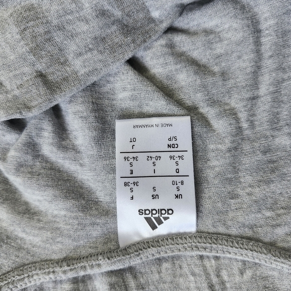 Adidas Gray Tank Top with Gold Lettering - Picture 3 of 3